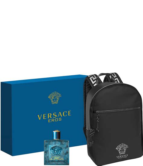 versace backpack parfum seat|Versace men's perfume with backpack.